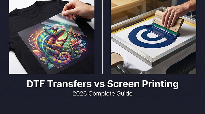 DTF Transfers vs Screen Printing: Which Is Better in 2026? - UploadDTF