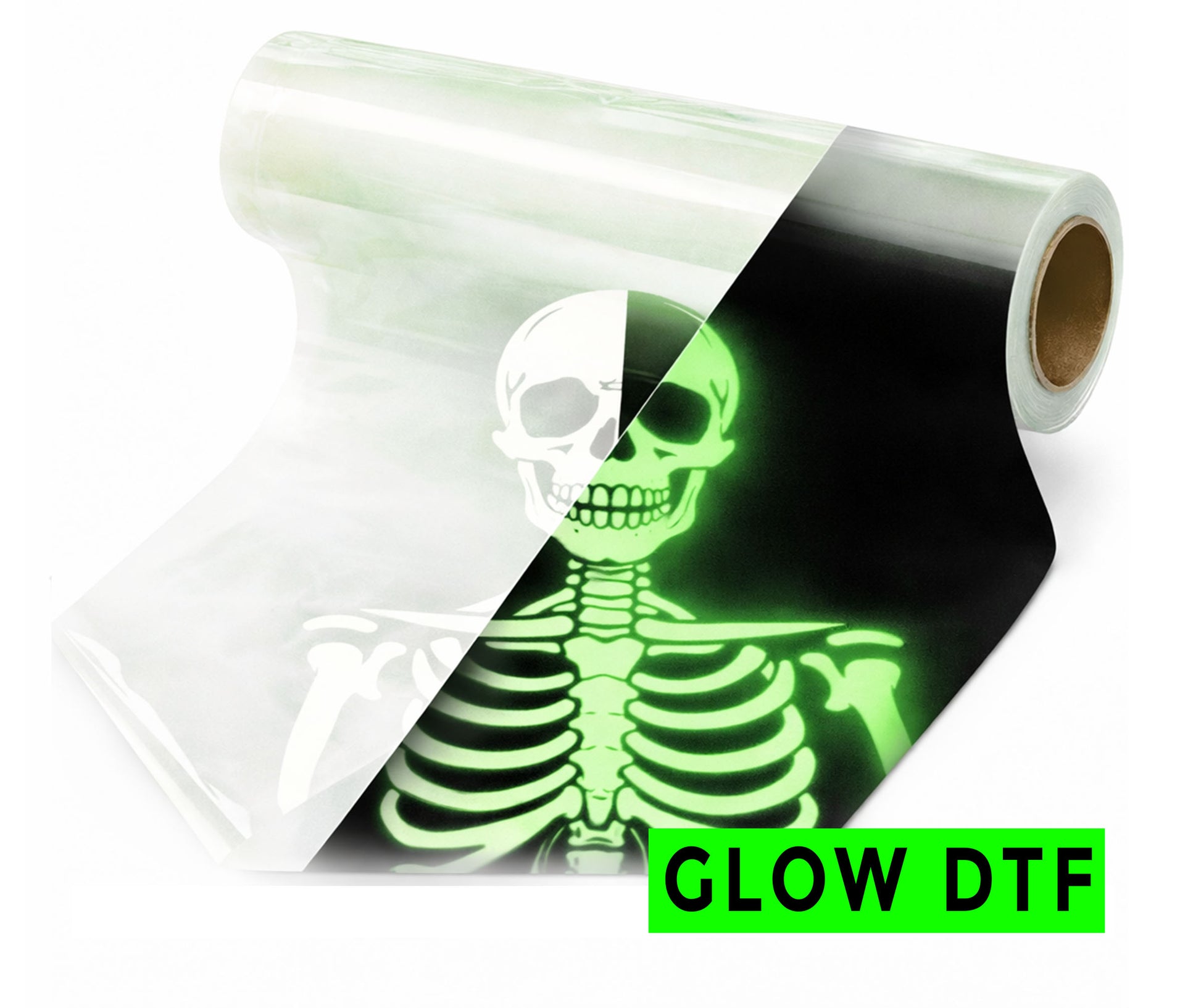 Glow In The Dark DTF Direct To Film drag and drop gang sheet builder