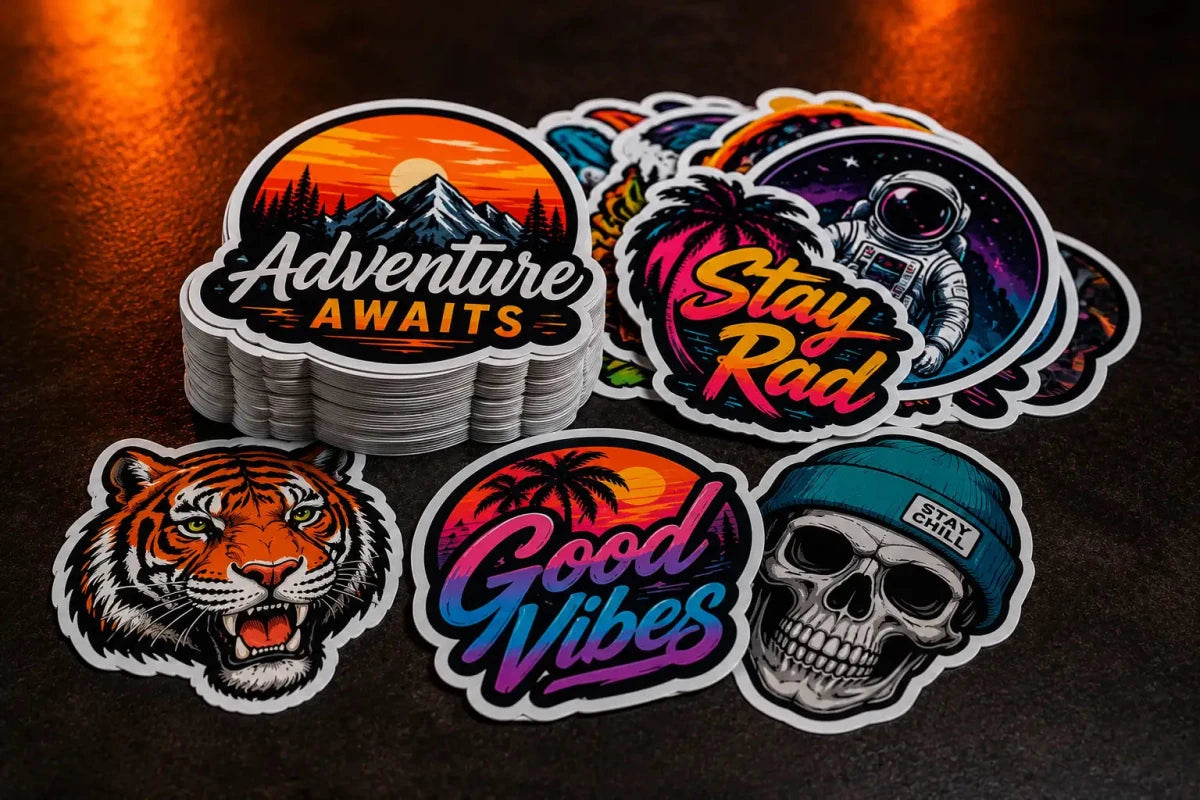 Perforation Cut Stickers - UploadDTF