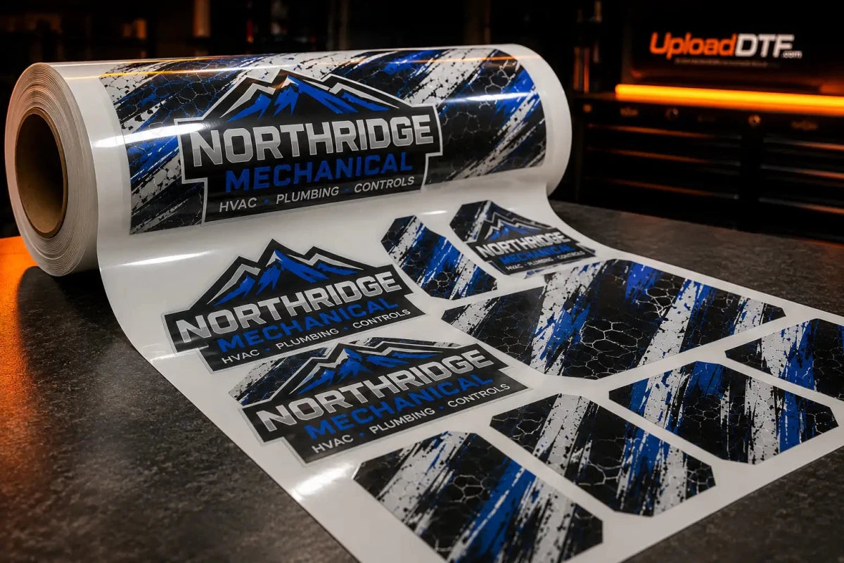 Contour-Cut Vinyl Graphics - Custom Printed - Avery 1105 + UV Laminate - UploadDTF