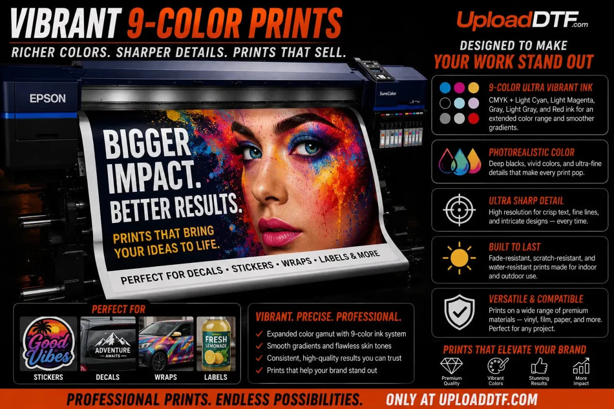 Perforated Window Vinyl Custom Printed - 50/50 One-Way Vision - UploadDTF
