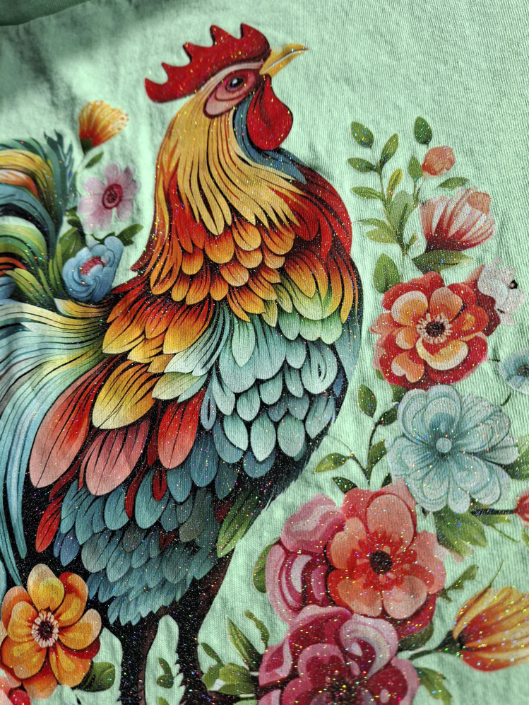 Glitter DTF gang sheet example design sparkle transfers on apparel standard upload - UploadDTF